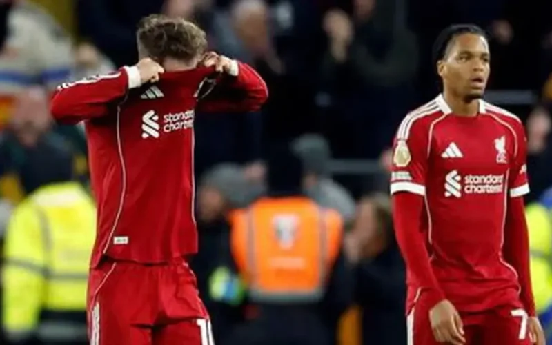 رقم قياسي سلبي يلاحق ليفربول في الدوري الإنجليزي الممتاز هذا الموسم